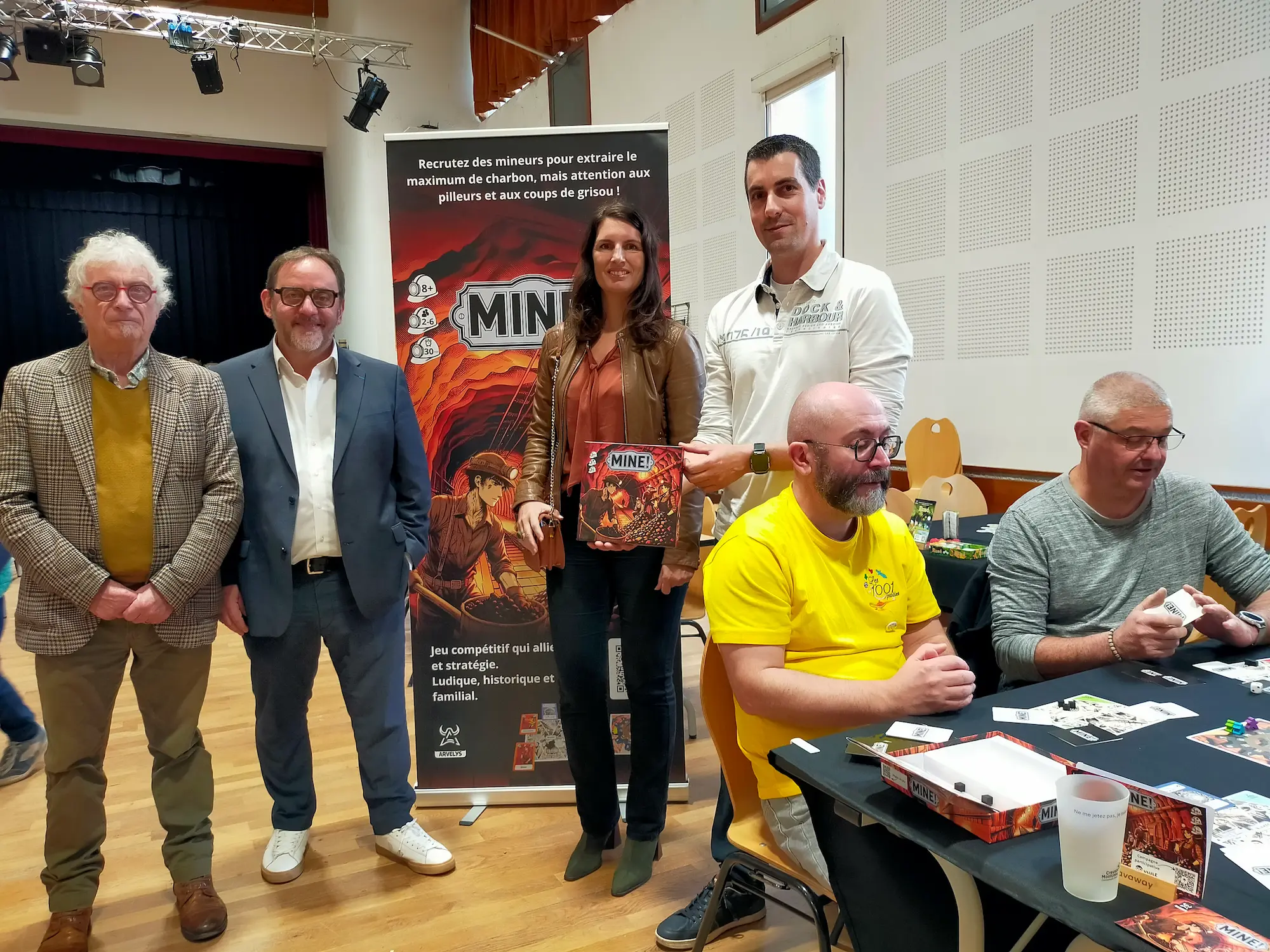 Matériel complet du jeu Mine!