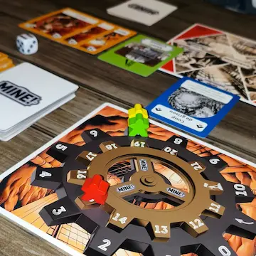 Matériel complet du jeu Mine!