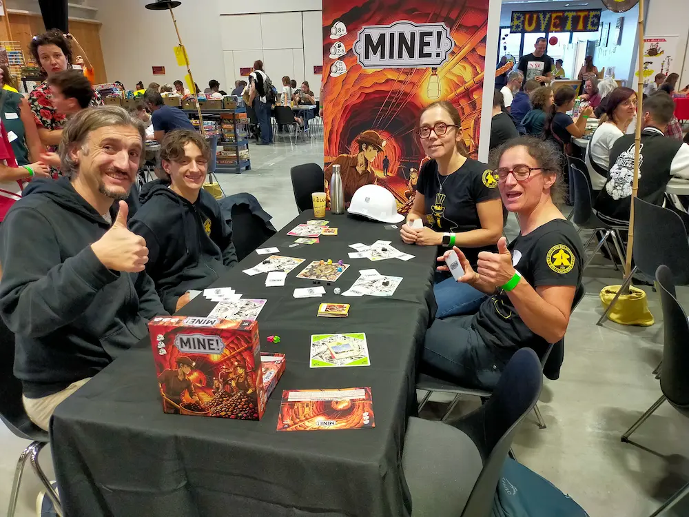 Parties du jeu Mine!