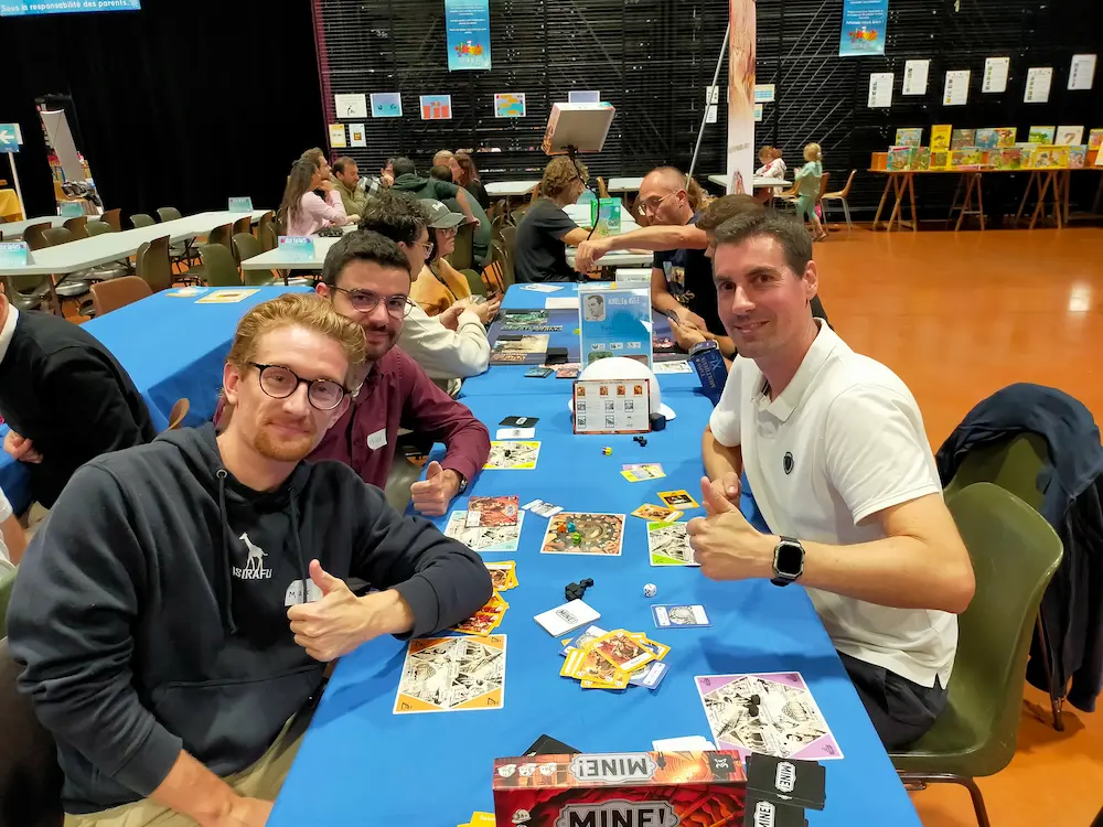 Les joueurs adorent le jeu Mine!