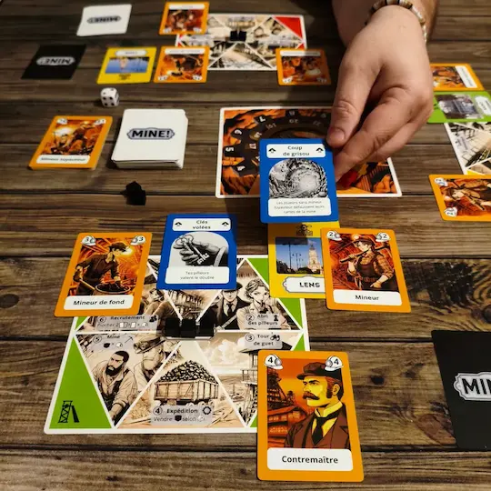 Cartes du jeu Mine